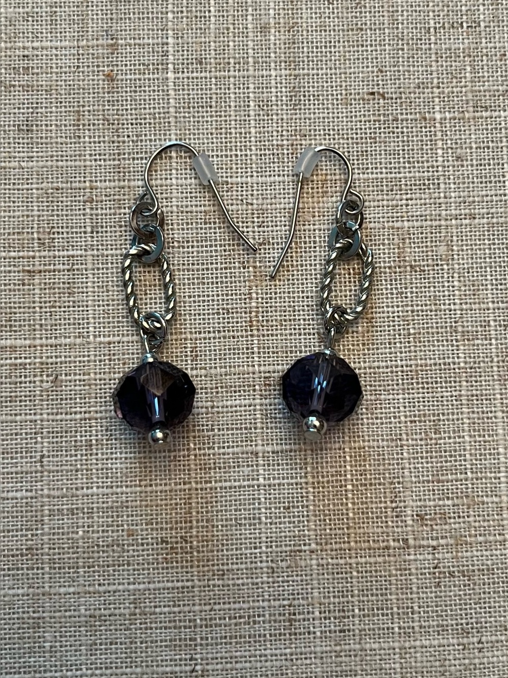 Premier  Designs  “Susanna” Purple Dangle Earrings